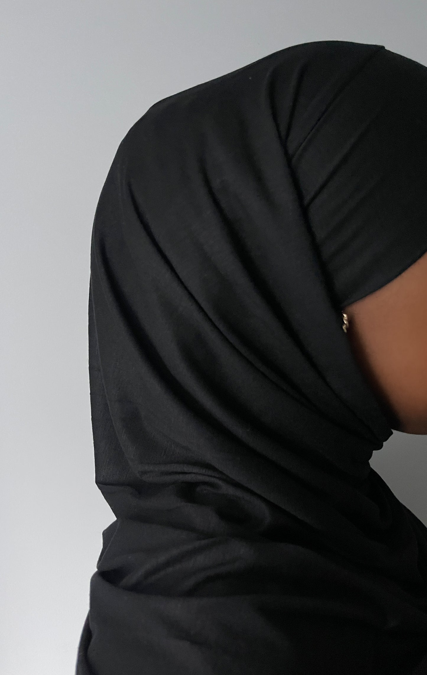 multiway jersey hijab | noir