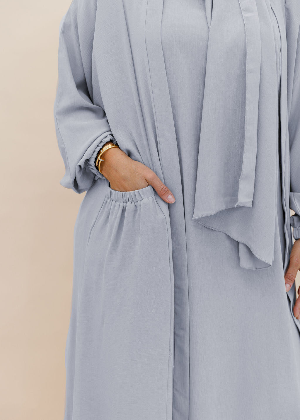 S H E I K H A | dusty blue