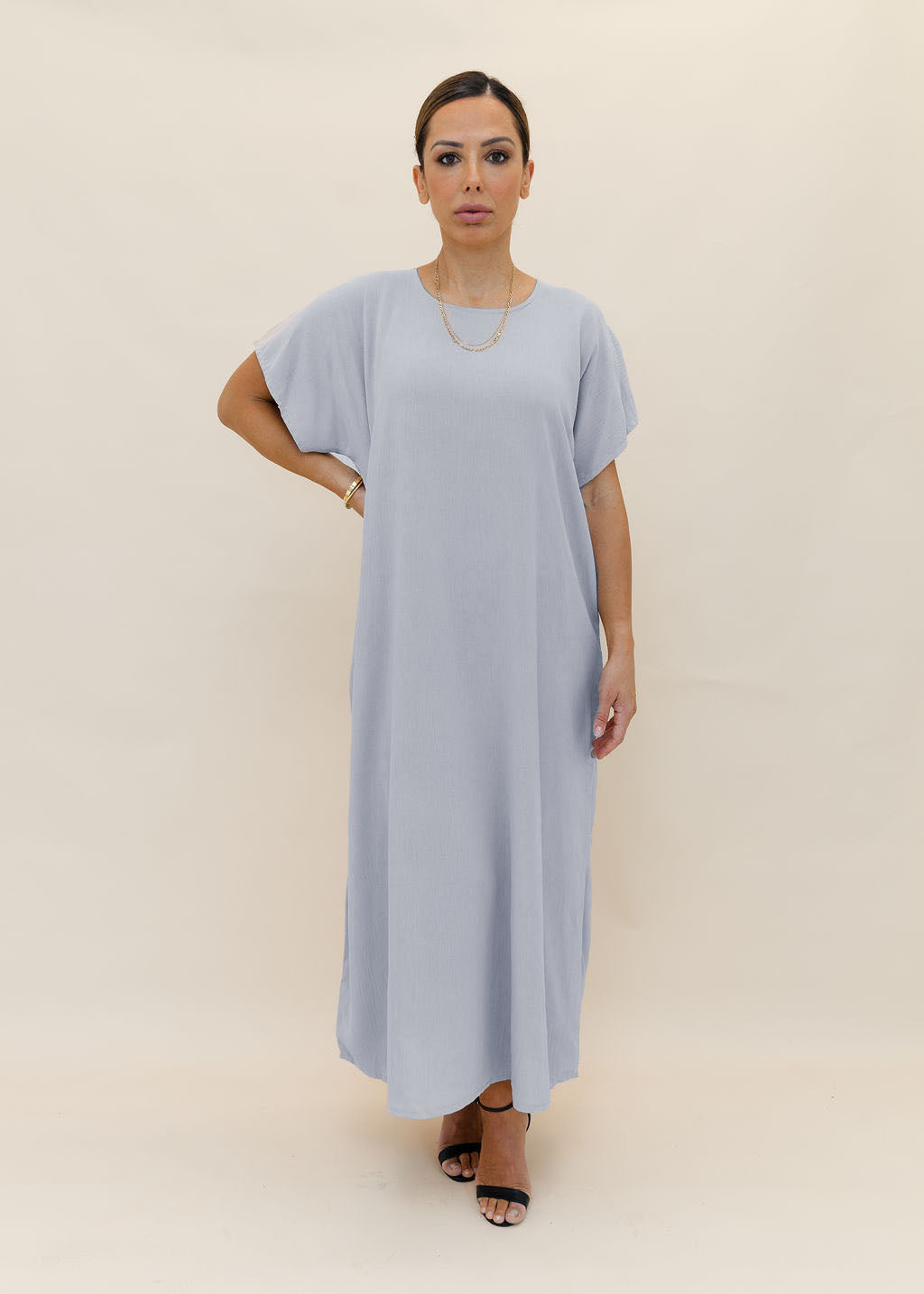 S H E I K H A | dusty blue