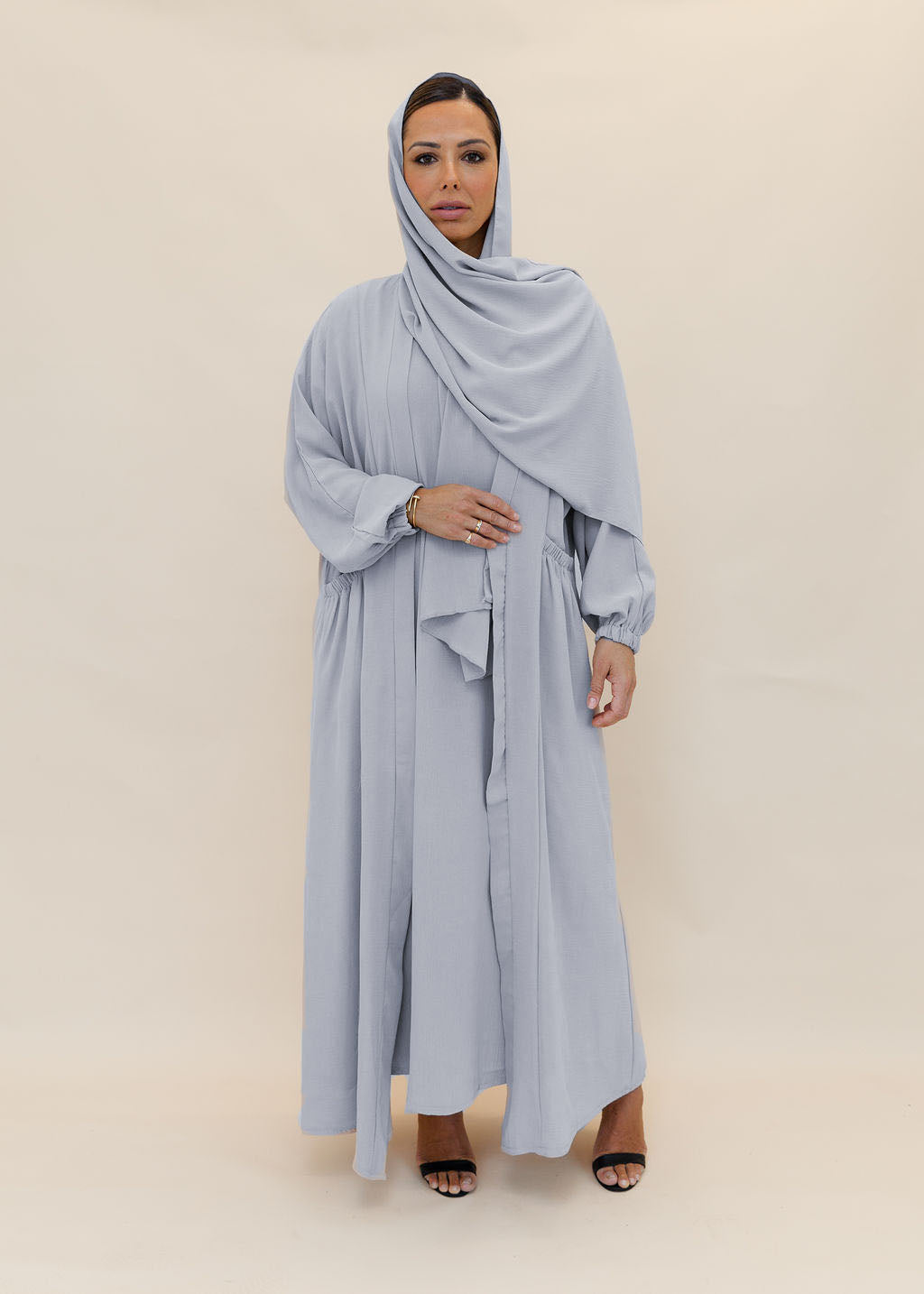 S H E I K H A | dusty blue